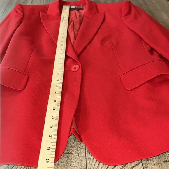 Ferrari 🏎️ Red Wool Blazer by Stella McCartney. Chic! 4 Convenient pockets! - Picture 10 of 17